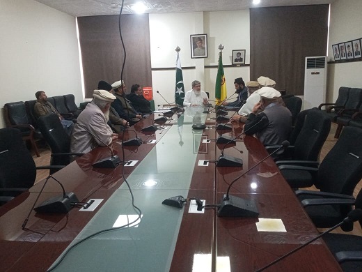 Chairman with members of Kissan Board on 5-12-25