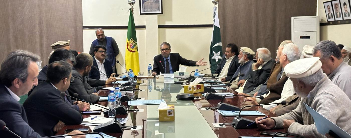 Secretary MNFS&R with stakeholders